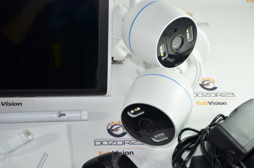 Комплект видеонаблюдения Wi-Fi XM-602(10.1)-2-4 IP камеры 2MP